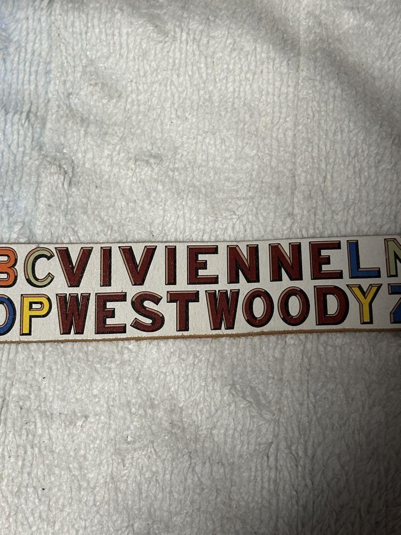 小物 Vivienne Westwood Comical Logo Belt