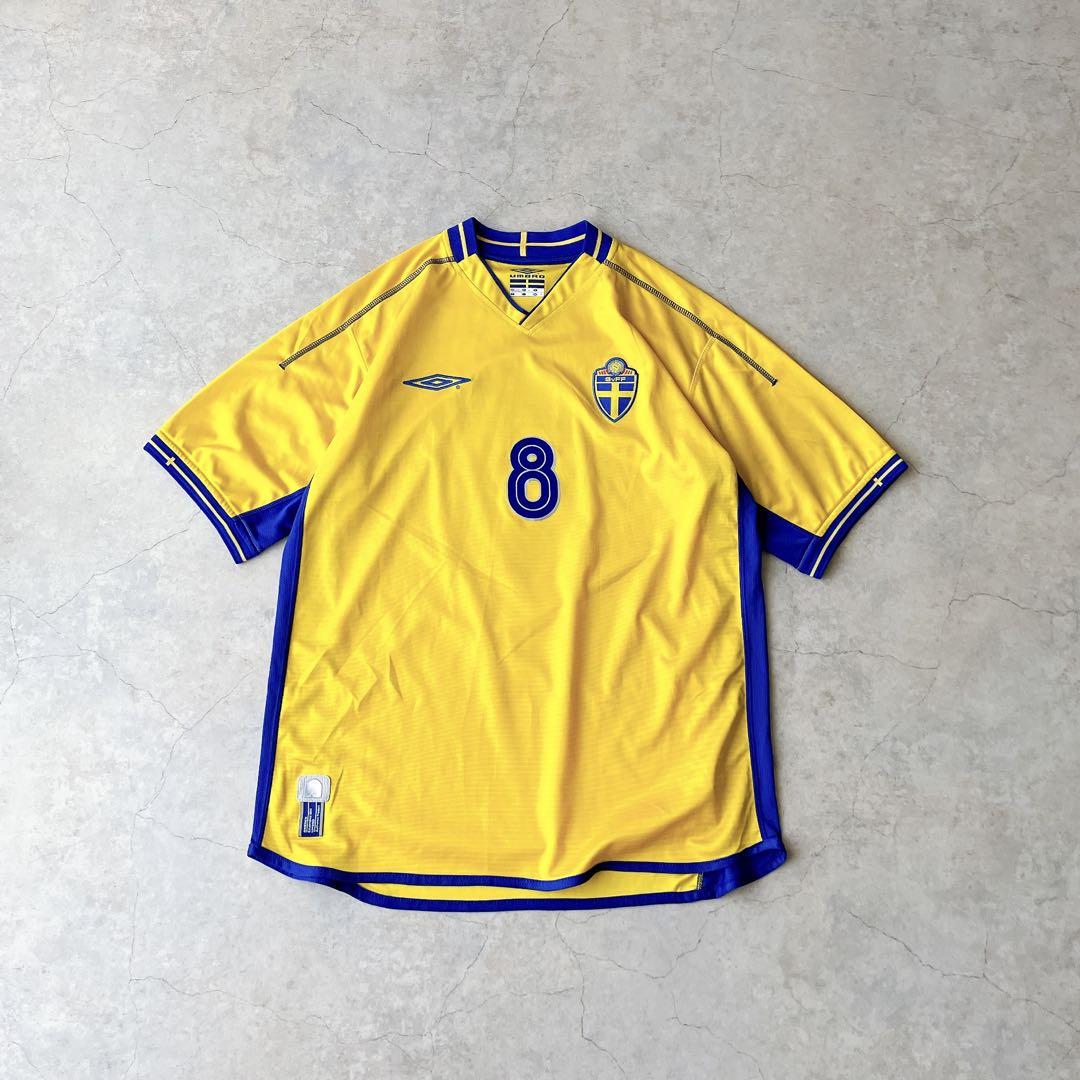 UMBRO スウェーデン代表 ユニフォーム ゲームシャツ archive y2k