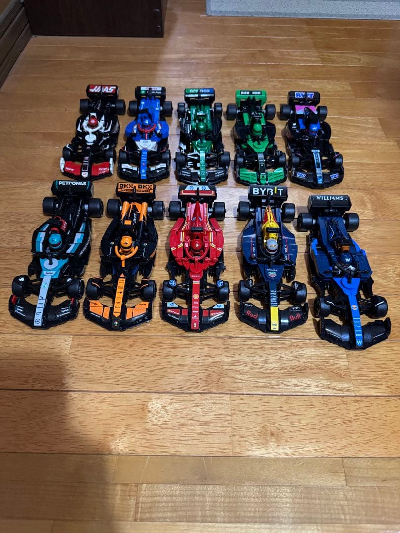 LEGO Speed Champions F1カー 10台セット