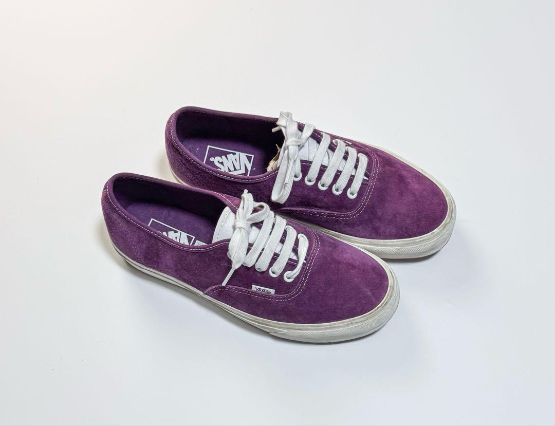 VANS AUTHENTIC HEIQ ECO DRY PIG SUEDE 28