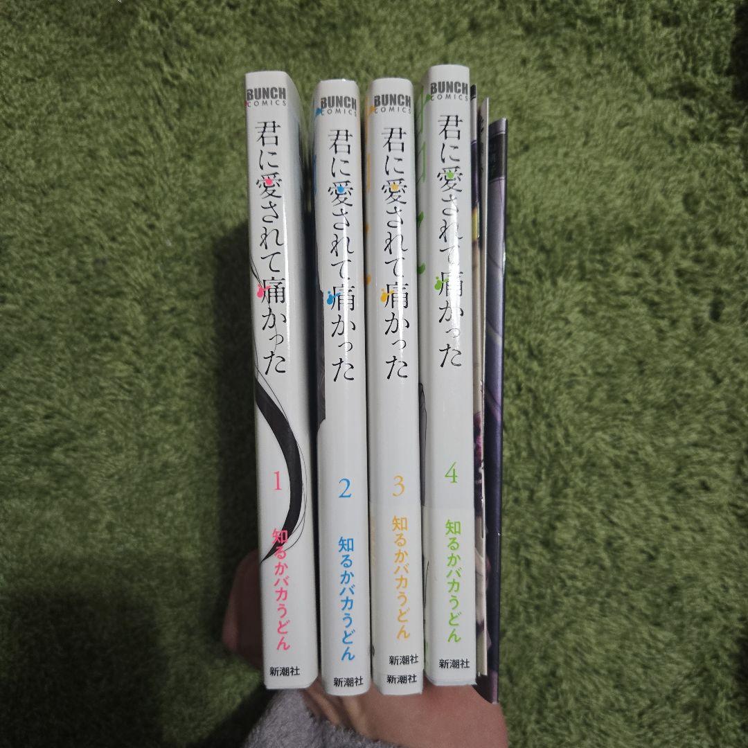 君に愛されて痛かった全巻 全初版帯付き メロンブックス特典付属