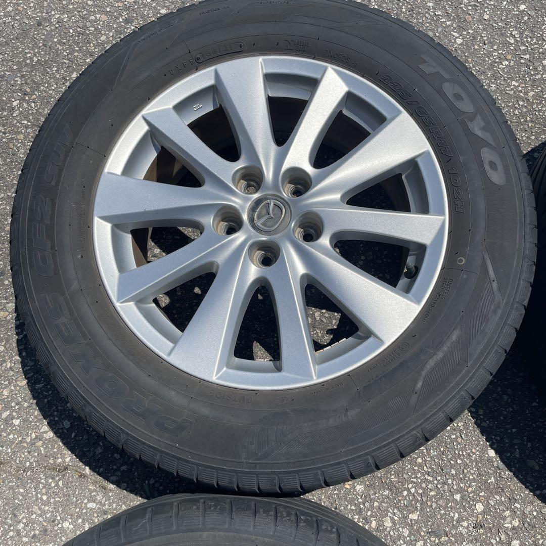 マツダ CX-5純正ホイール225/65R17 4本