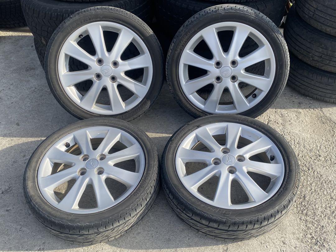165/50 R16 シルバー 5スポークホイールセット