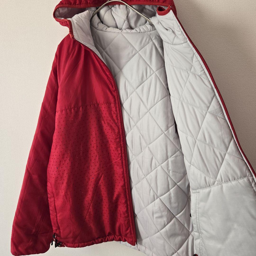 【訳あり】NIKE ナイキ レッド L 中綿 アウター フード付き リバーシブル 【訳あり】NIKE ナイキ レッド L 中綿 アウター フード付き リバーシブル