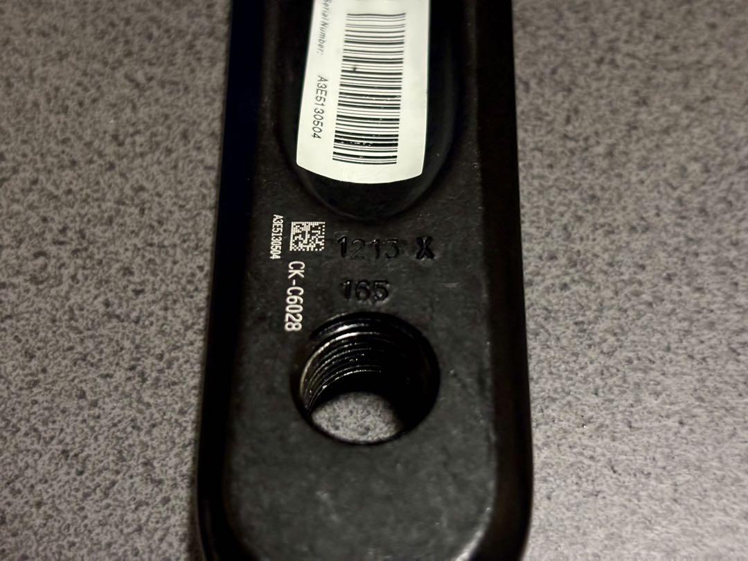 FSA GOSSAMER クランクセット 165mm 50-34t 専用BB付き