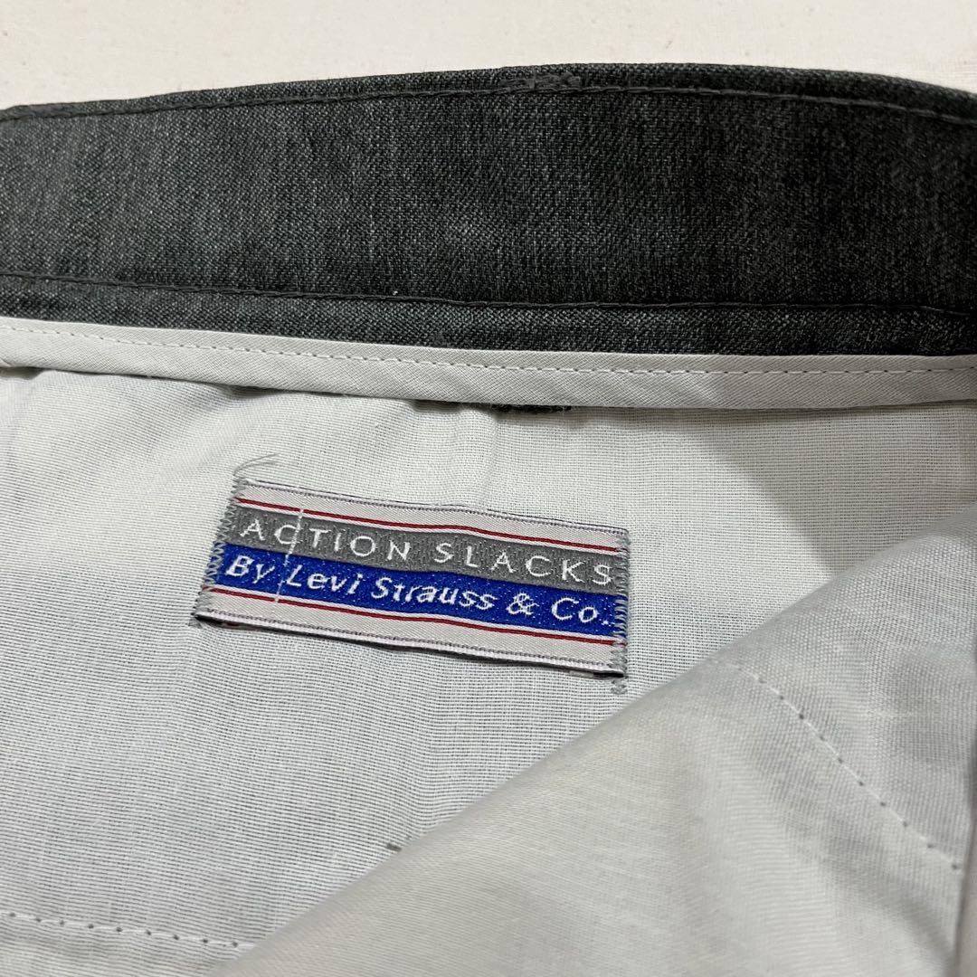 USA製 90s Levi's アクションスラックス ポリパン スタプレ
