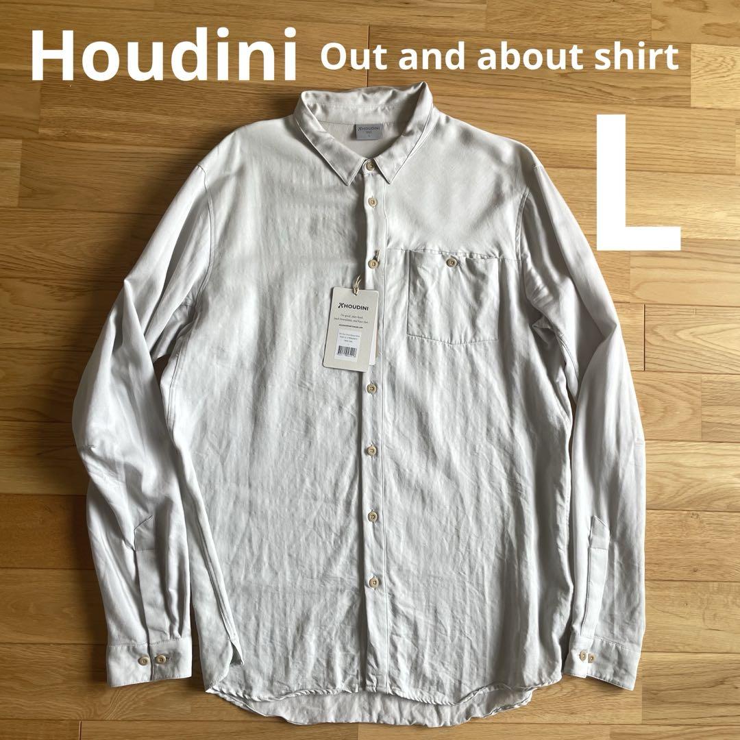 フーディニ Out and about shirt メリノウール 長袖シャツ