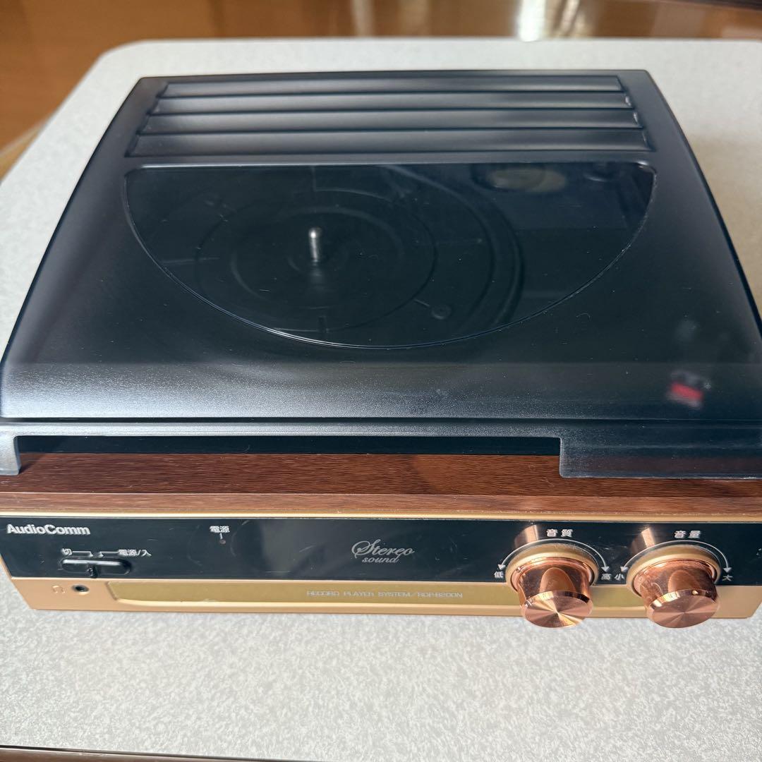 AudioComm レコードプレーヤー RDP-B200N