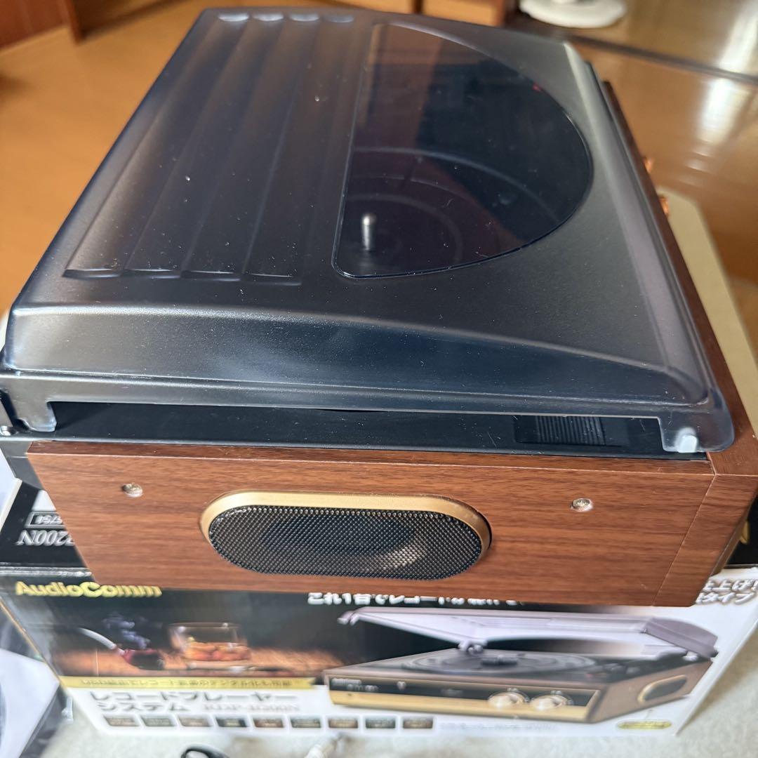 AudioComm レコードプレーヤー RDP-B200N