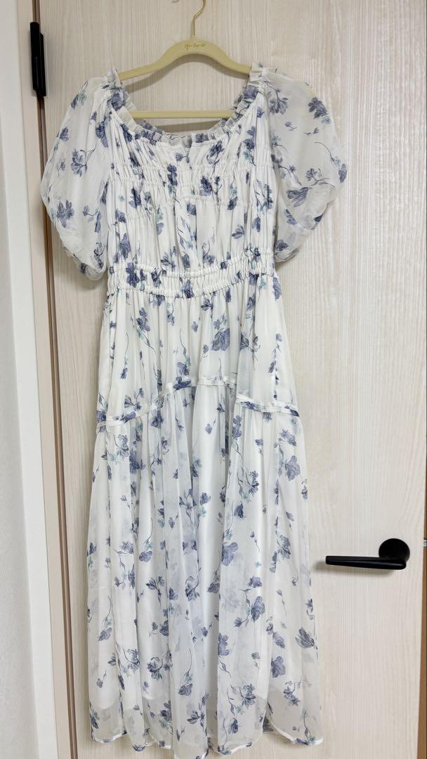 ワンピース Belle Jardin Chiffon Dress S