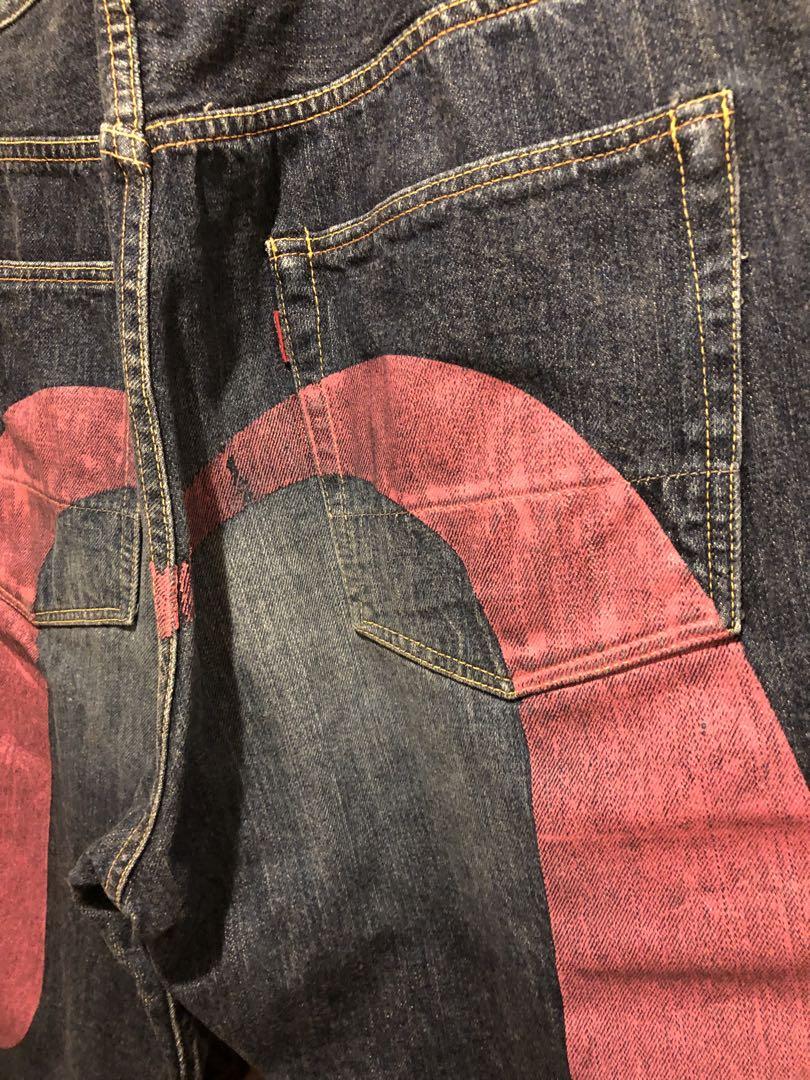 人気】EVISU ハーフパンツ 大黒 サイズ38 Paris 塩谷兄弟