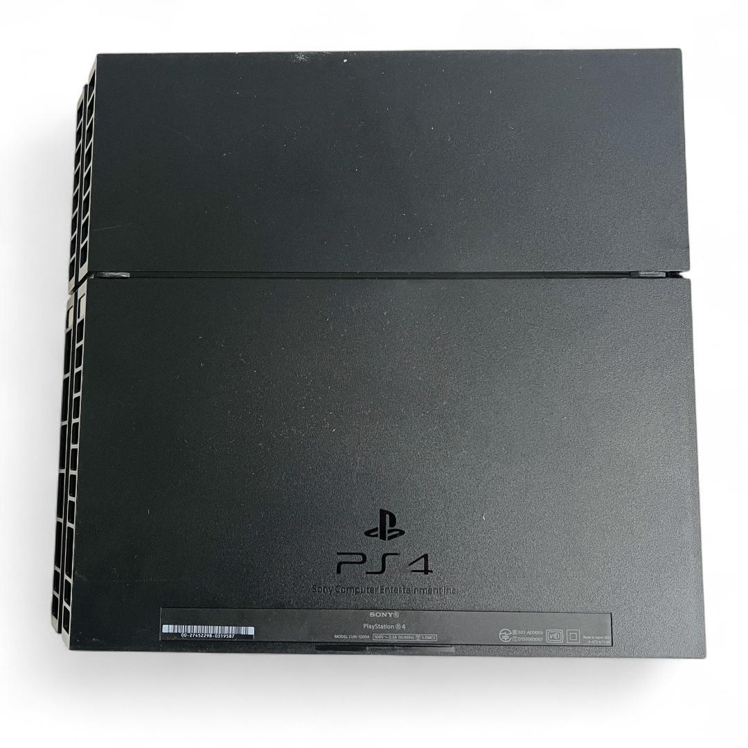 PlayStation4 ジェット・ブラック コントローラはブルー