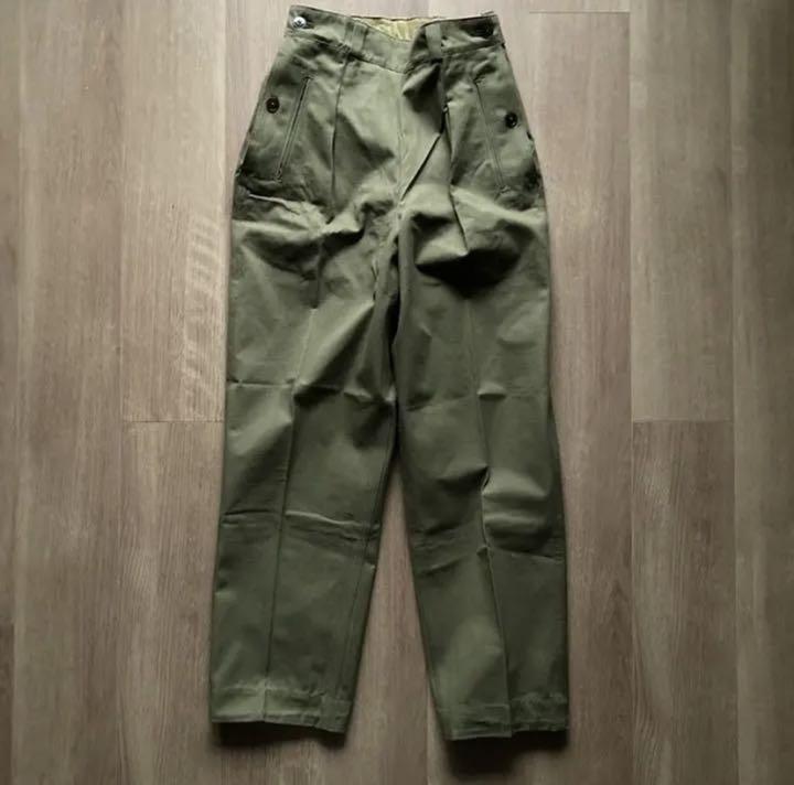 セール新品 超希少種 NOS フランス軍 デッドストック フィールドトラウザー 9STCx-m52547551235 通販豊富な
