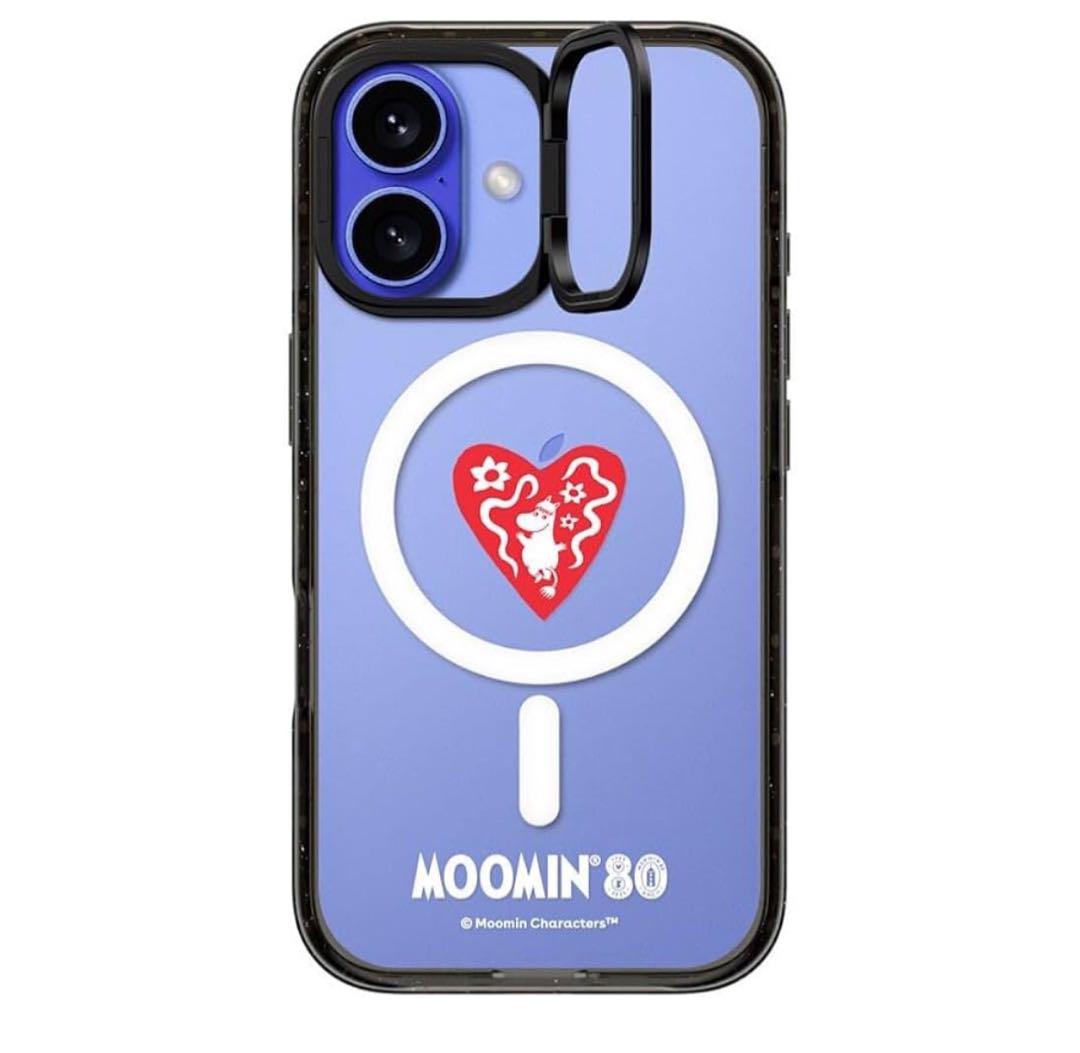 CASETiFY iPhone16ケース インパクトリングスタンド ムーミン
