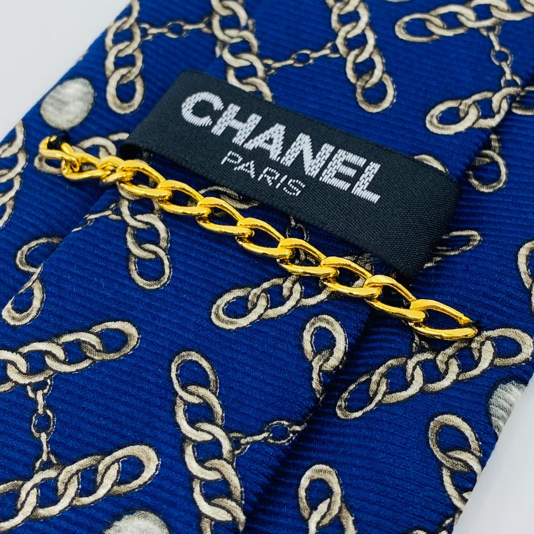 CHANEL ネイビー ネクタイ 未使用 正規品　2本セット 中古・古着通販】CHANEL (シャネル) ネクタイ ネイビー サイズ