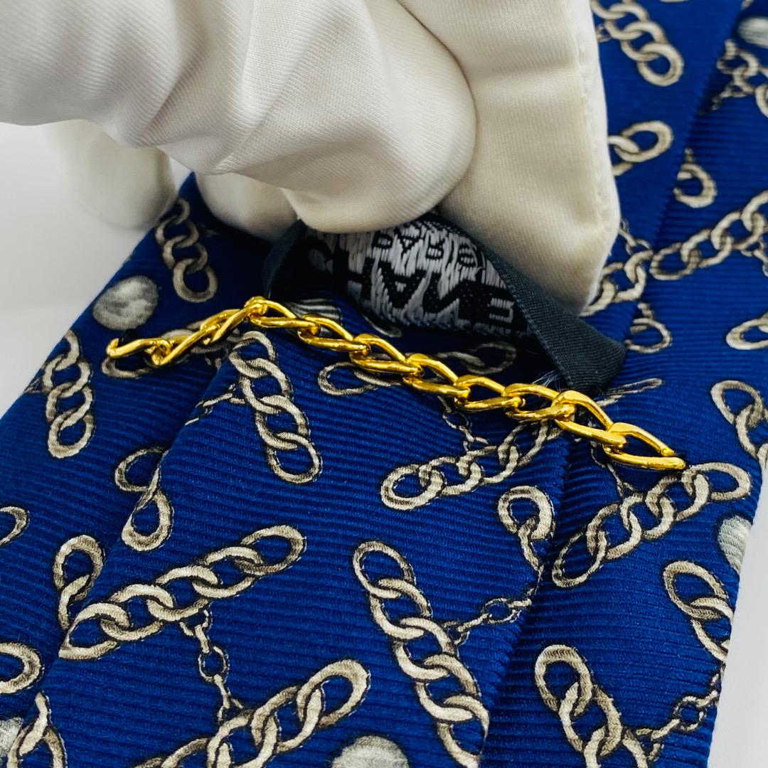 CHANEL ネイビー ネクタイ 未使用 正規品　2本セット 中古・古着通販】CHANEL (シャネル) ネクタイ ネイビー サイズ