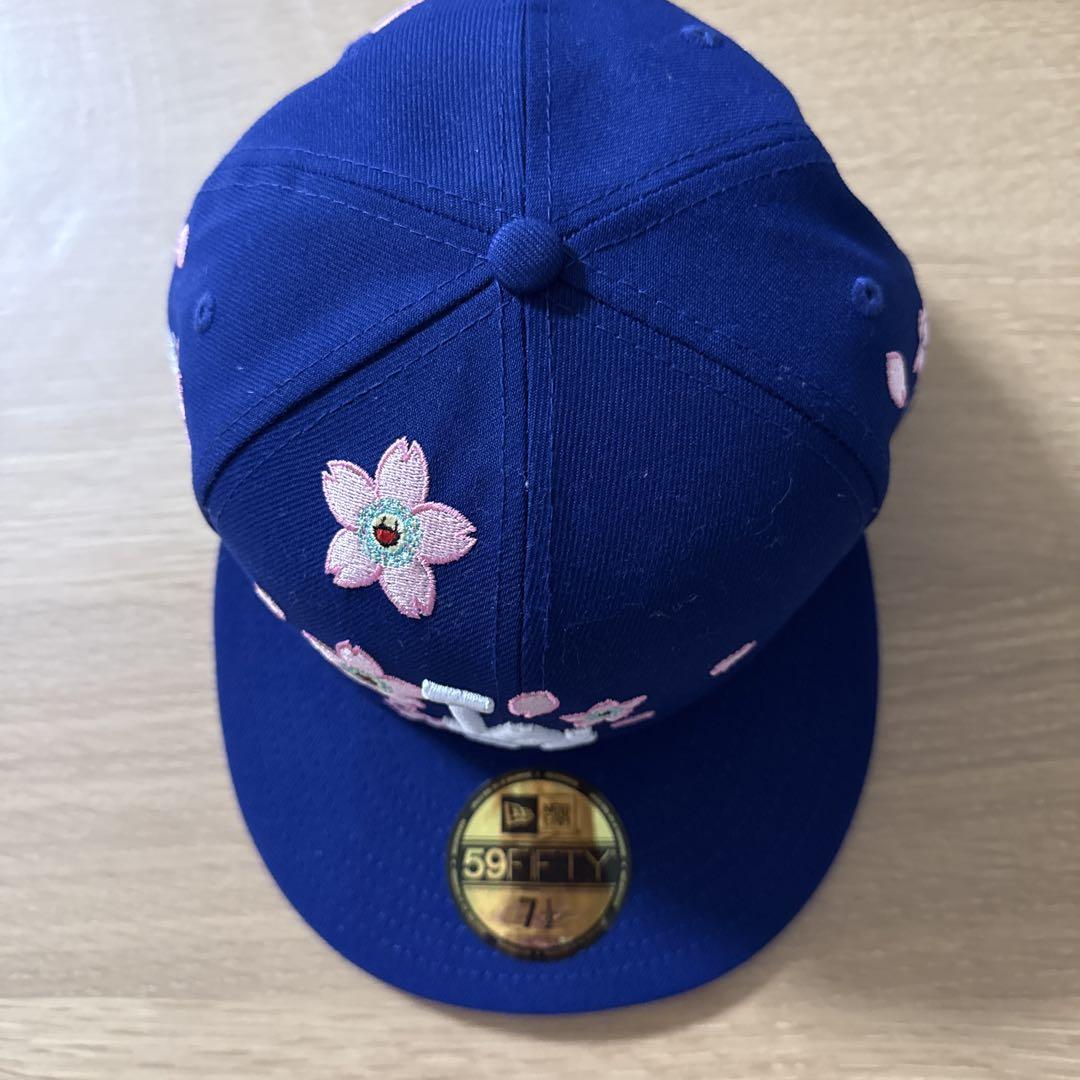 【新品】【dodgers】59FIFTY キャップ 7 1/2(BLUE)