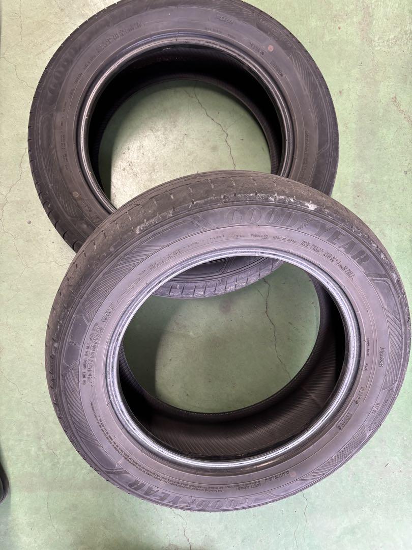 205/60R16ミニバンタイヤ 2本