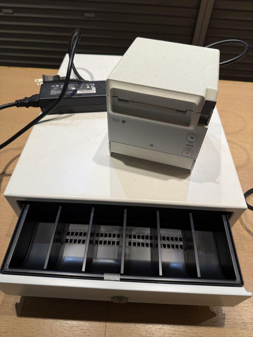 セイコーインスツル エアレジBluetooth接続　ドロアレジスター　プリンター