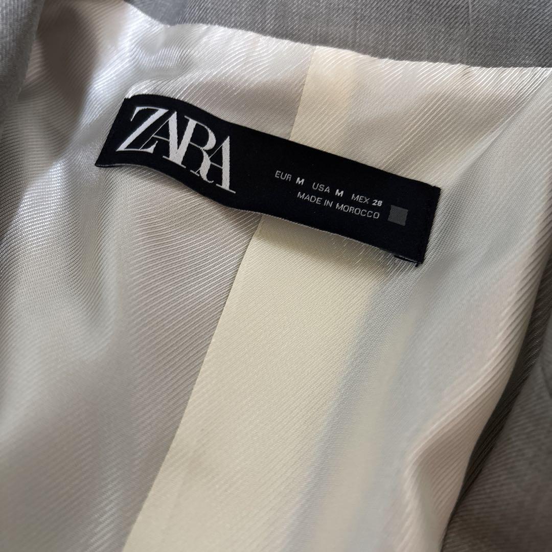 ZARA ストレートブレザー ショルダーパッド 新品 - メルカリ