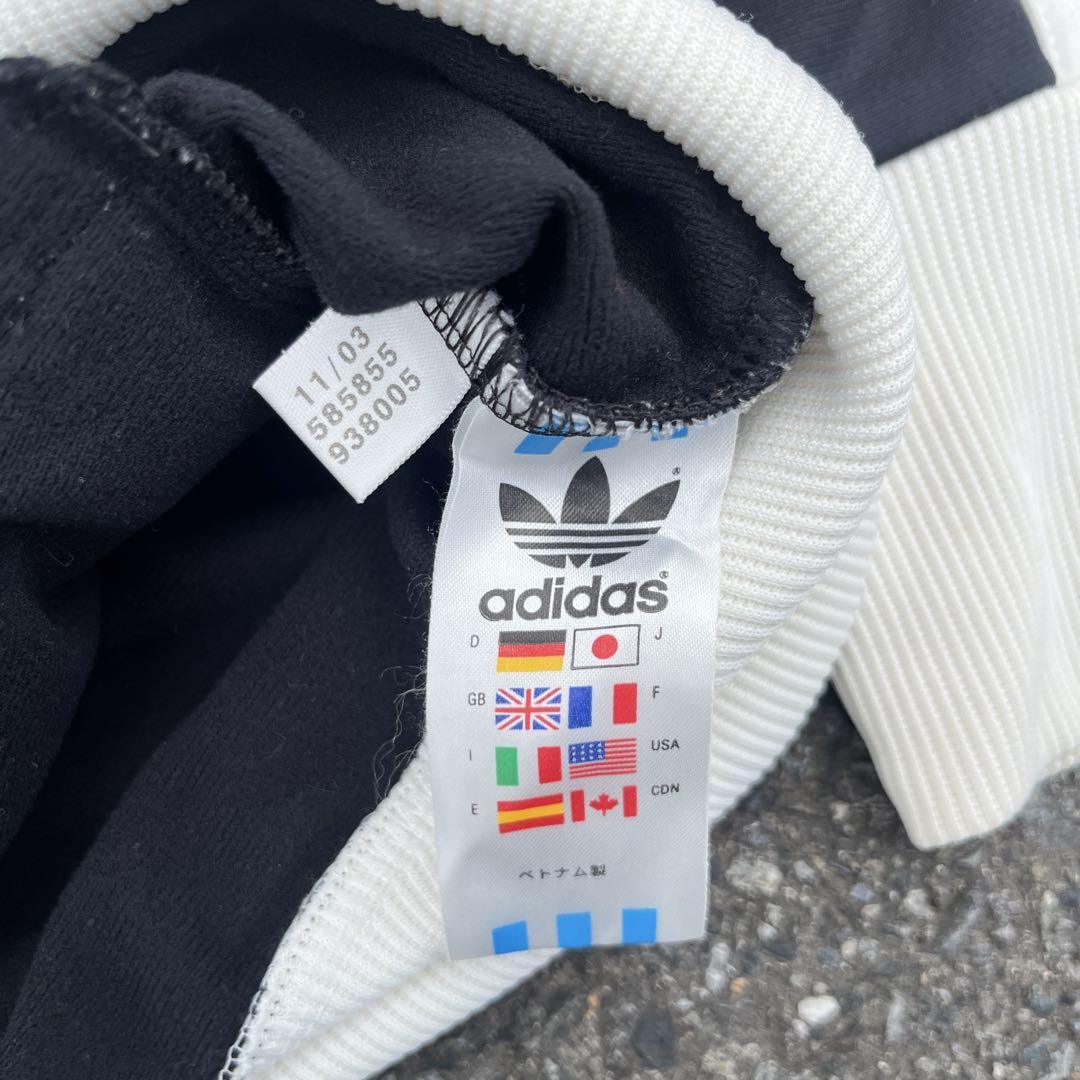 00s adidas トラックジャケット　モノトーン