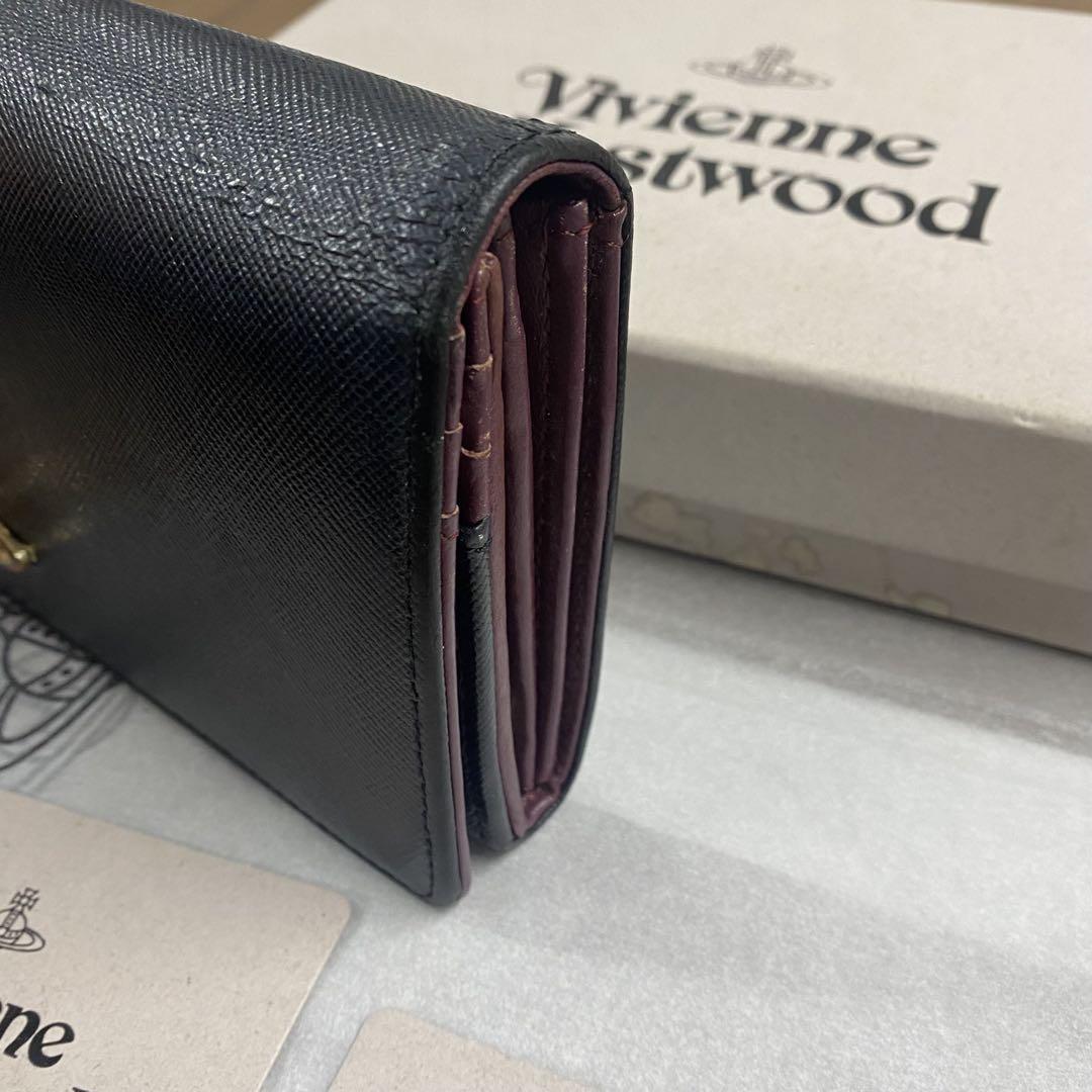 新品同様‼️ヴィヴィアンウエストウッド 財布 二つ折り 長財布