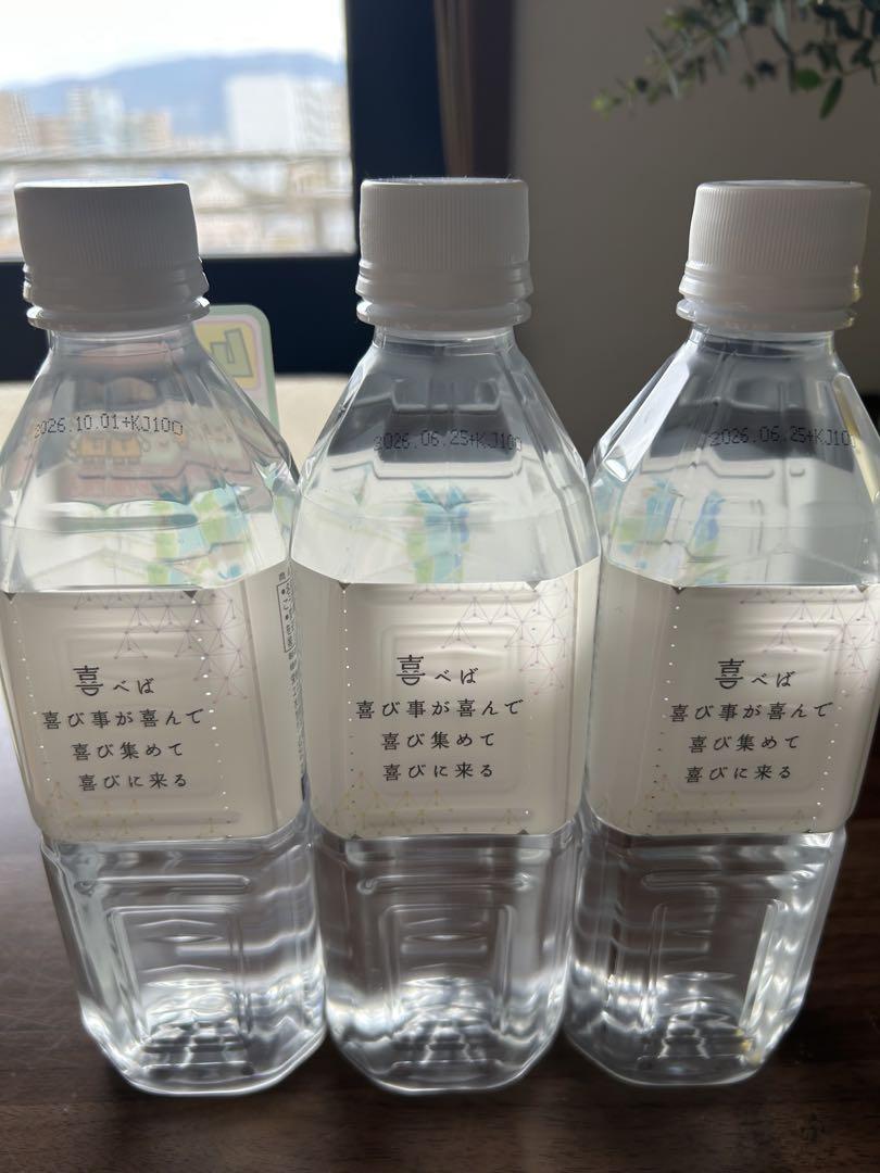 生体ミネラル　希望の命水　500ml×3本