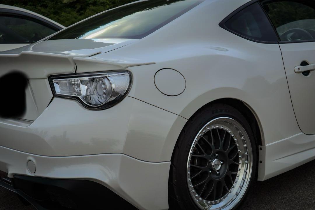 86 brz クリアテール