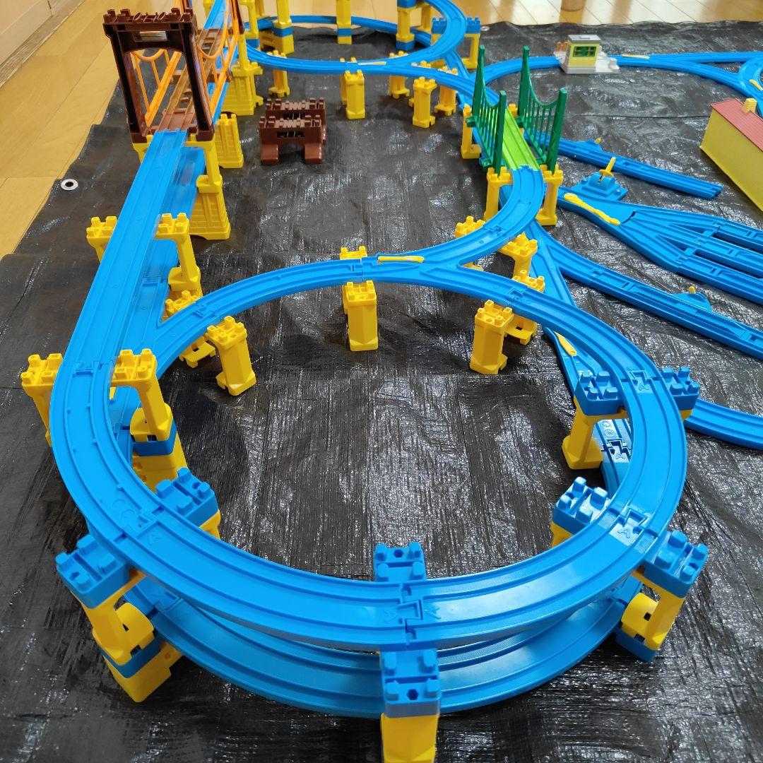 現行品 良品 プラレール タワーを上がるレイアウト 洗浄済 ぐらぐらつり橋 現行品 良品 プラレール タワーを上がるレイアウト 洗浄済 ぐらぐらつり橋