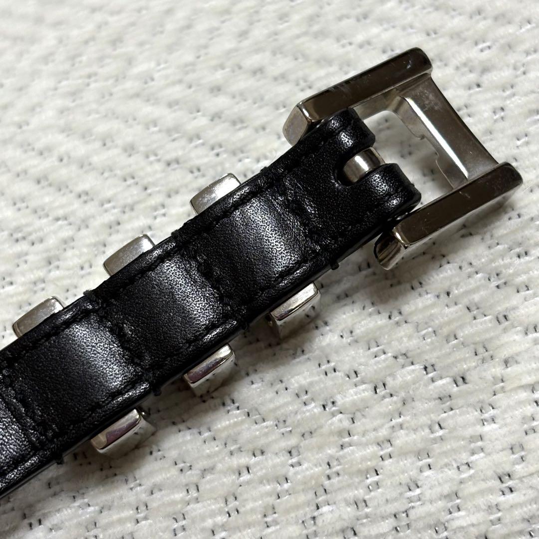 希少 美品 SAINT LAURENT サンローラン エディ期 3連ベルト