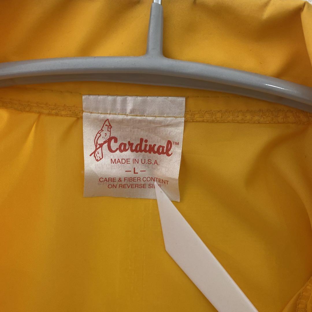 コーチジャケット　us made イエロー　L