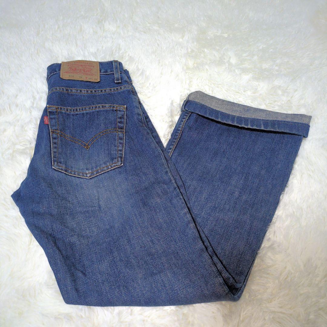 リーバイス 516 ‐04ブーツカット 28/32 古着　裏刻 024