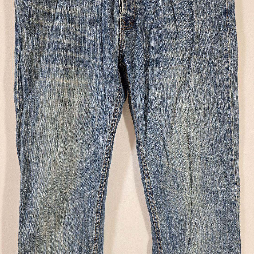 【オシャレ】ルールナンバー925　デニムパンツ ジーンズ W32 ダメージ加工