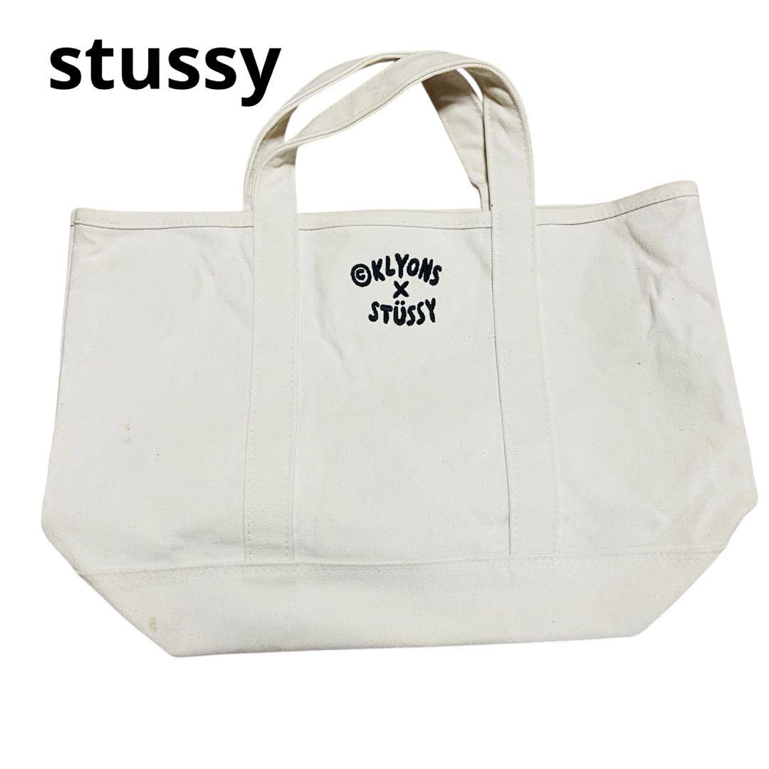 希少★KEVIN LYONS x stussy トートバッグ ケビンライオンズ