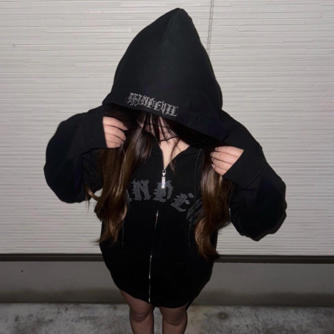 raindevil ジップパーカー