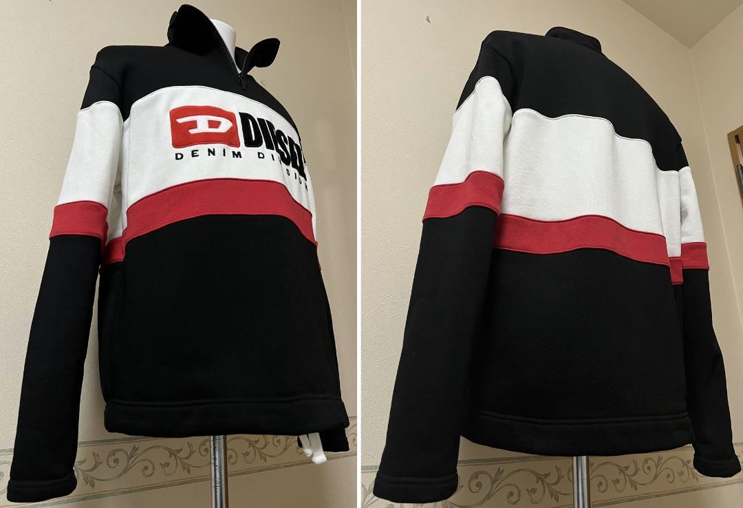 【美品】DIESEL　S-SAINT-DIVISION スウェット シャツ【М】