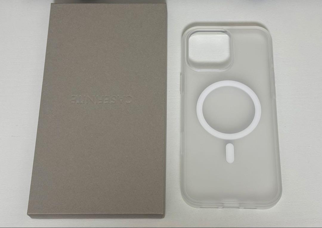 casefinite iPhone16 promax ケース マットホワイト
