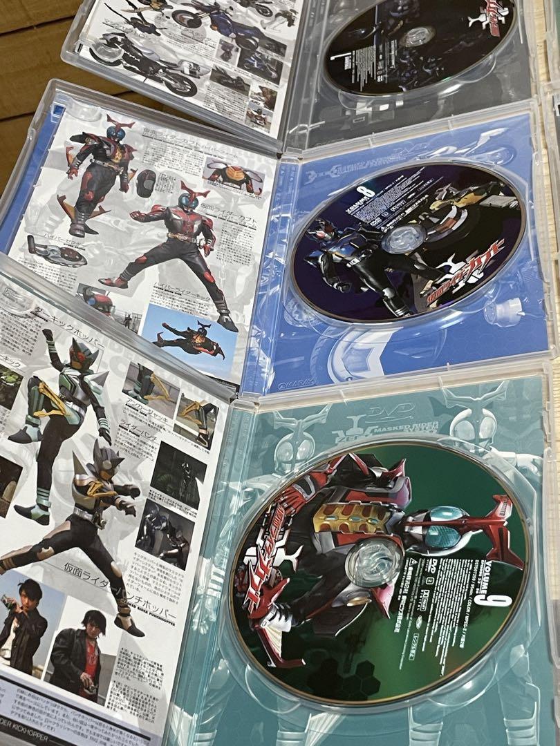 仮面ライダーカブト　ＤＶＤ　全12巻セット