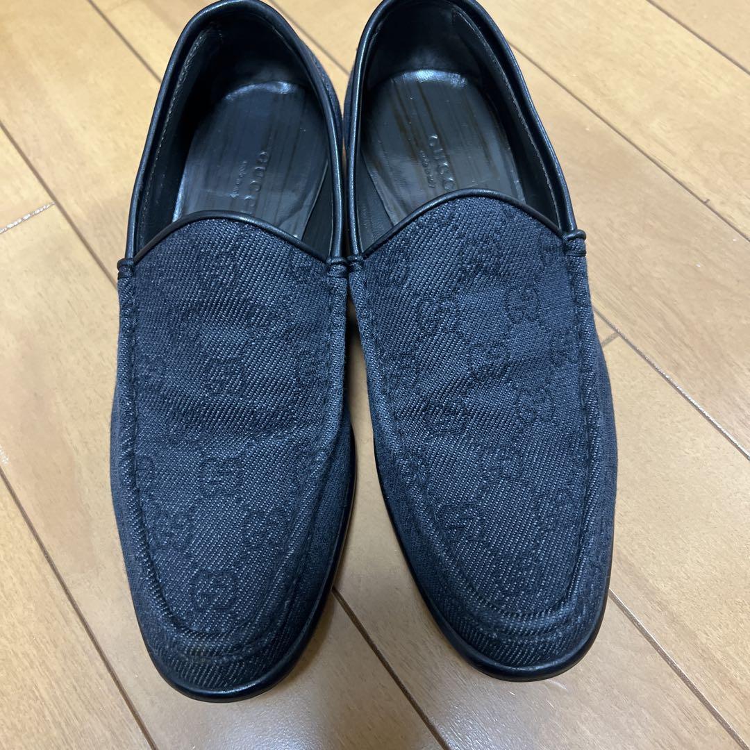 極美品⭐️GUCCI デニムローファー