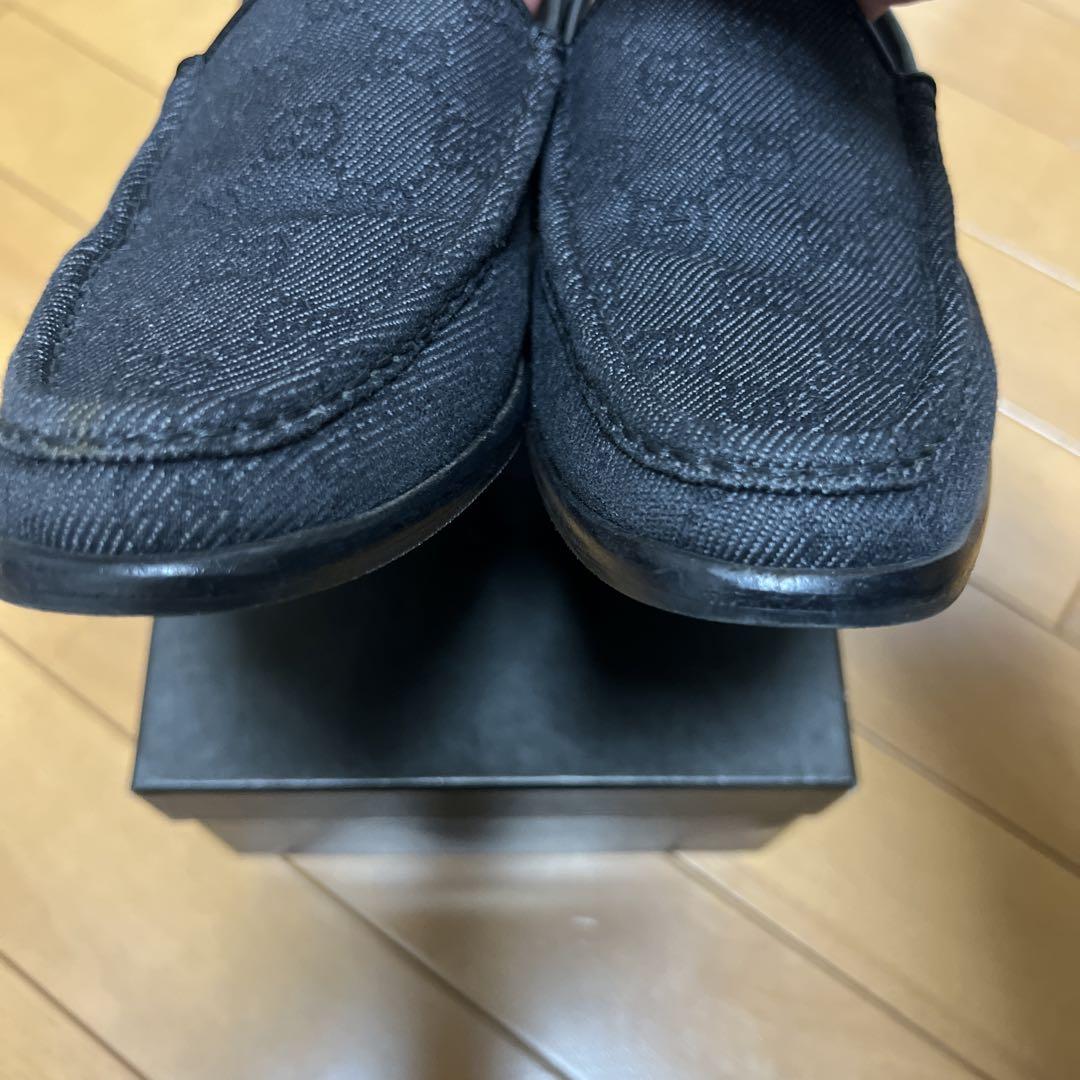 極美品⭐️GUCCI デニムローファー