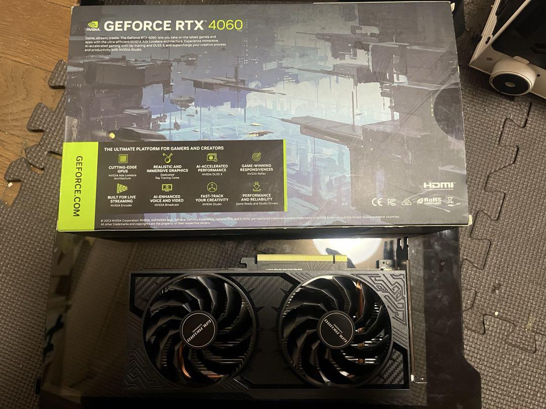 GALAKURO NVIDIA GeForce RTX 4060 8g 中古