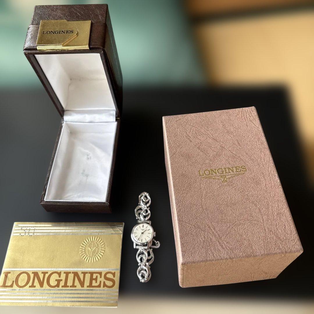 LONGINES レディース手巻き腕時計 シルバー