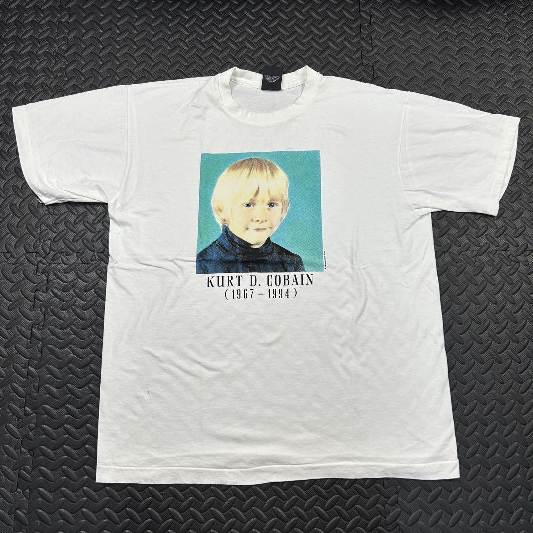 90s Kurt D.Cobain カート・D・コバーン 幼少期 Tシャツ