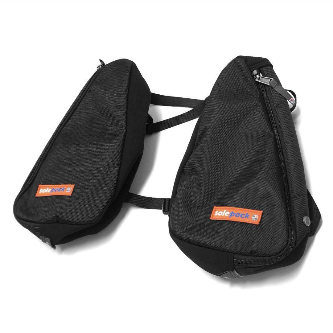 ソールパック Solepack ブラック 黒 black シューズバッグ