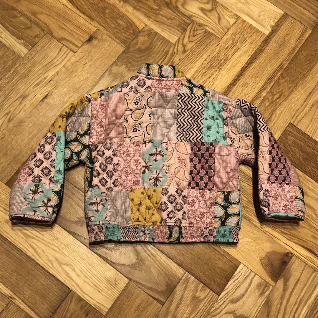 ZARA パッチワーク　キルティング ジャケット　ザラキッズ