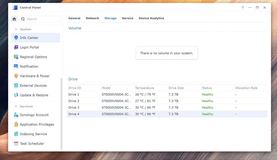 Synology DS423+ NAS 4ベイ + HDD