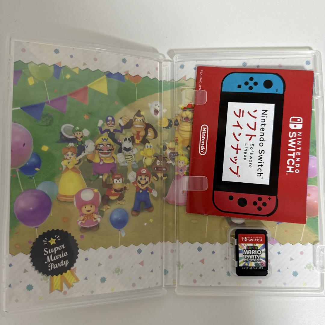 「スーパーマリオパーティ」　「どうぶつの森」