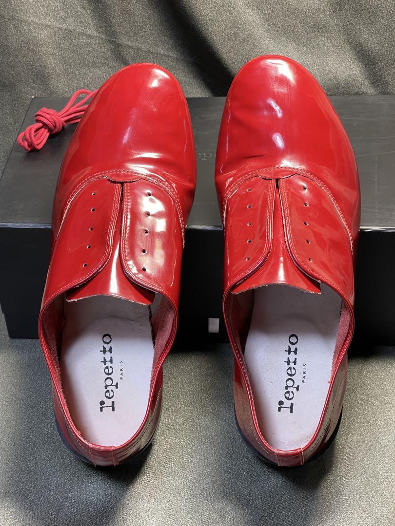repetto メンズ RICHELIEU ZIZI (赤)SIZE41