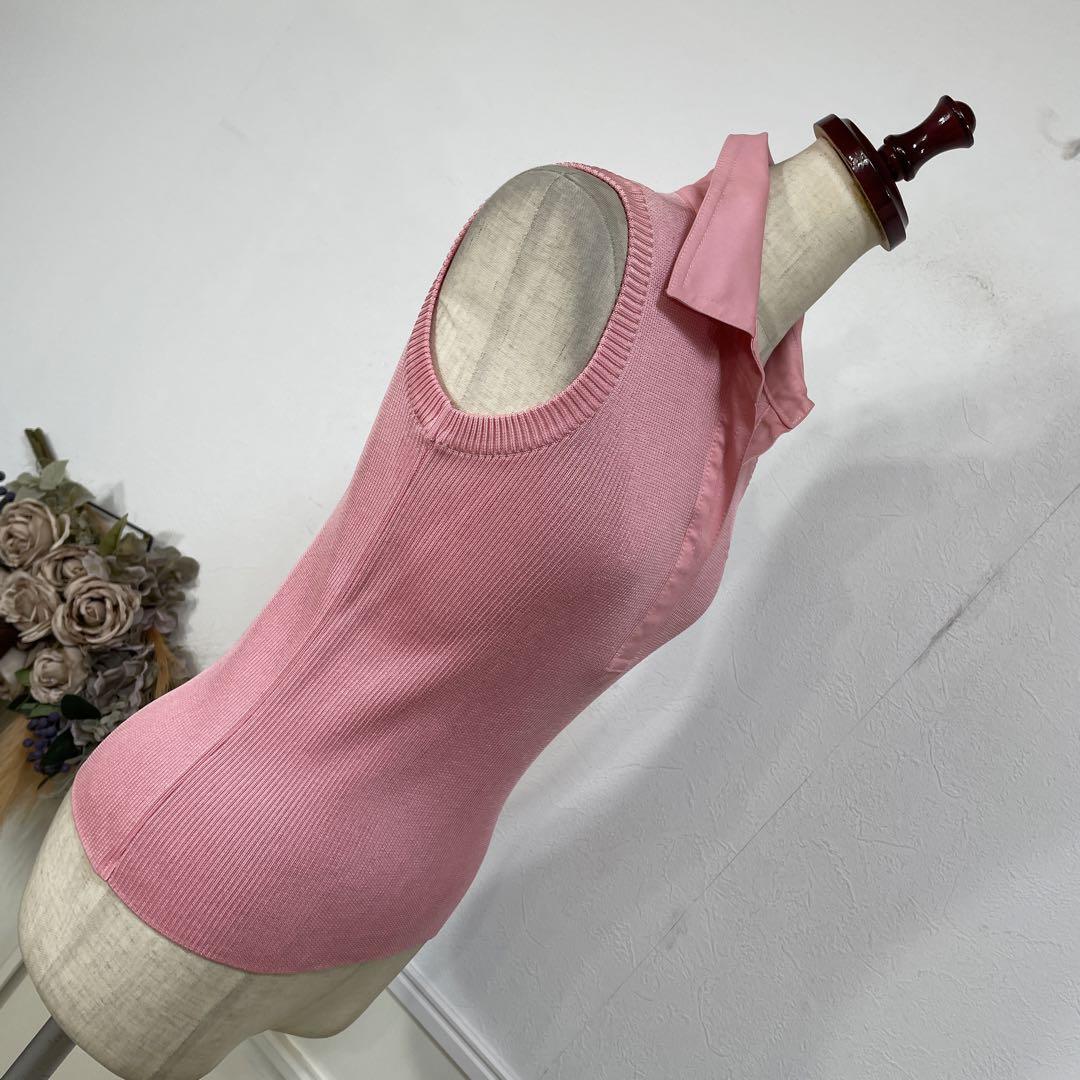 47 高級　美品　courreges クレージュ　ワンポイント　ニット 47 高級 美品 courreges クレージュ ワンポイント ニット - メルカリ