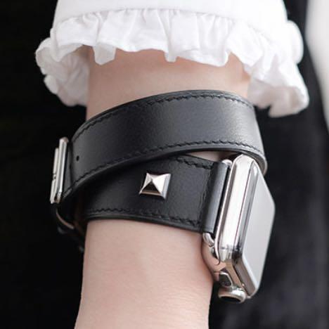最新作人気SALE 美品 Watch HERMES*アップルウォッチエルメス Divcs-m52578079801 メドール*Apple 最新作高品質